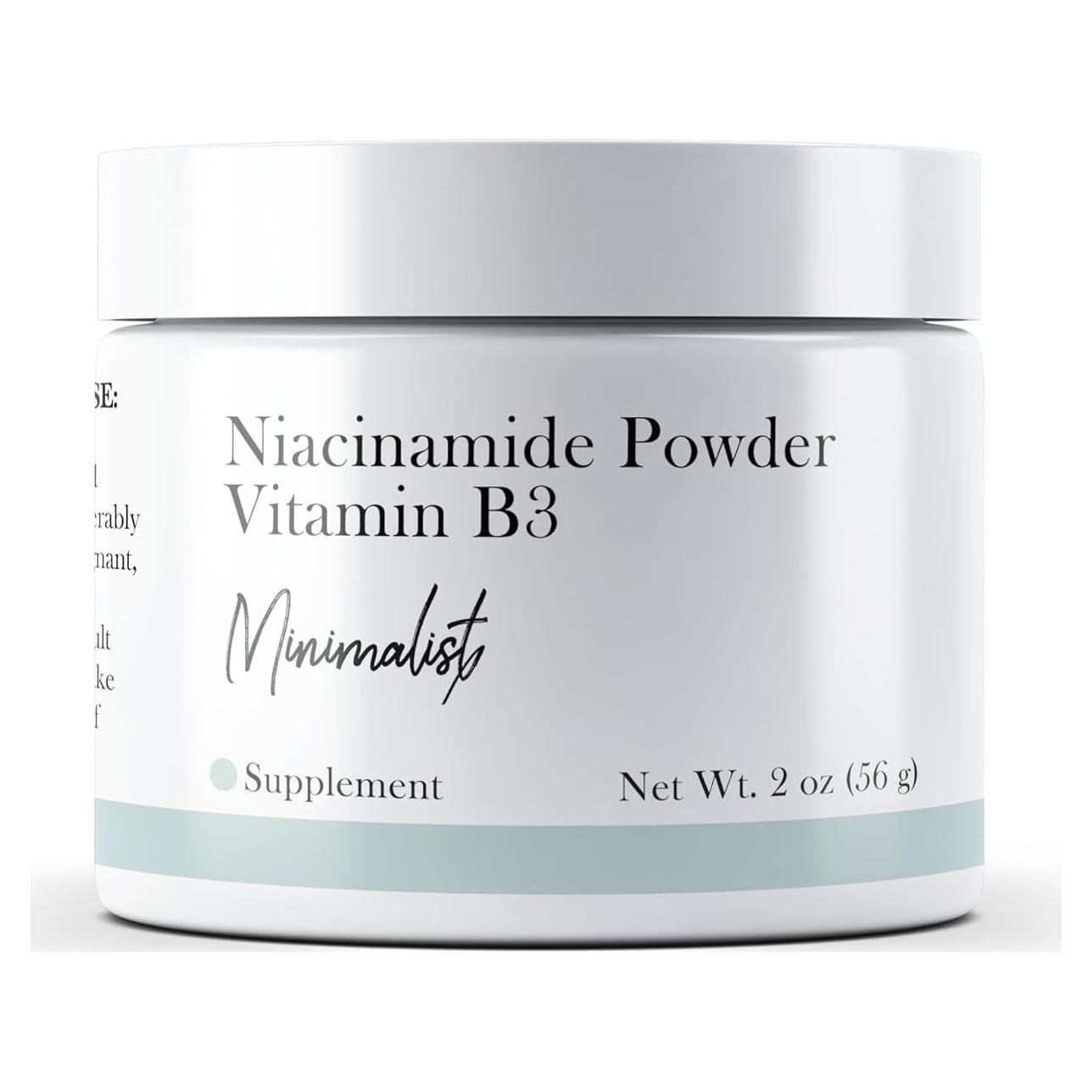 Polvo de Niacinamida Minimalista 56.7 g - Suplemento Dietético