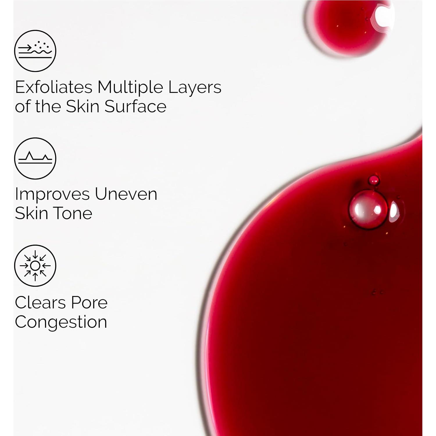 Dúo Exfoliante The Ordinary AHA 30% + BHA 2% 30ml Vegano