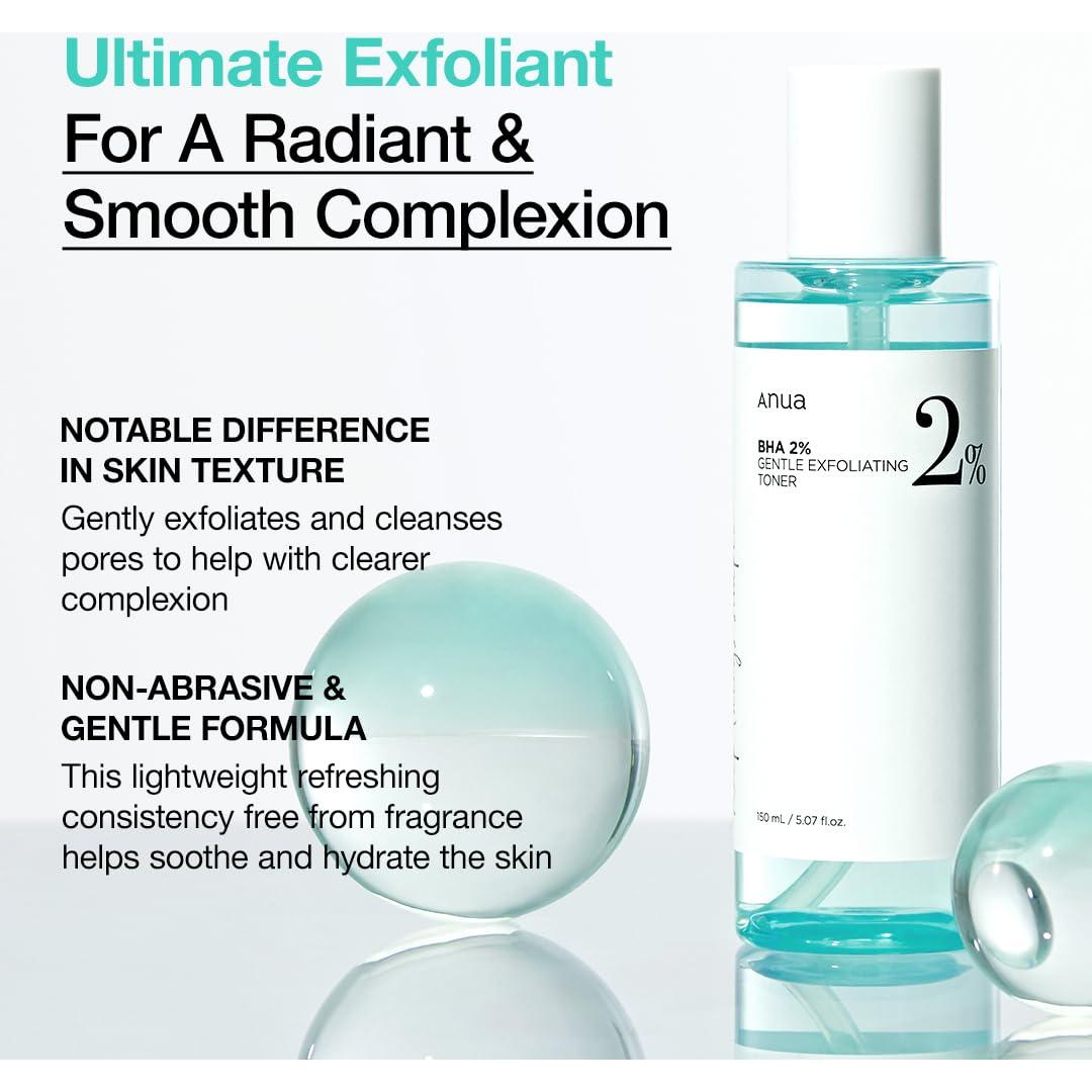 Suero Exfoliante Anua 2% BHA + 10% Niacinamida 50ml