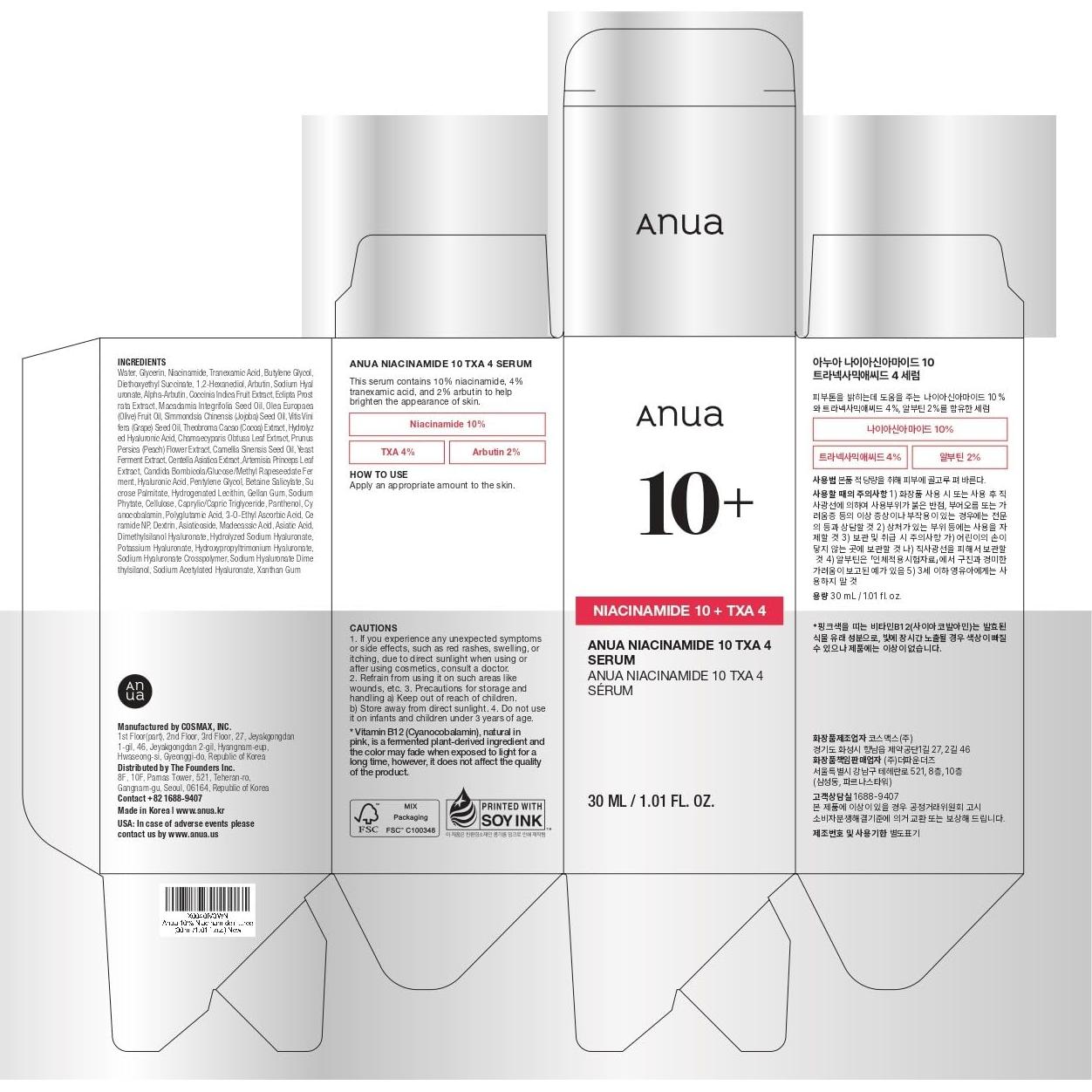 Suero Exfoliante Anua 2% BHA + 10% Niacinamida 50ml