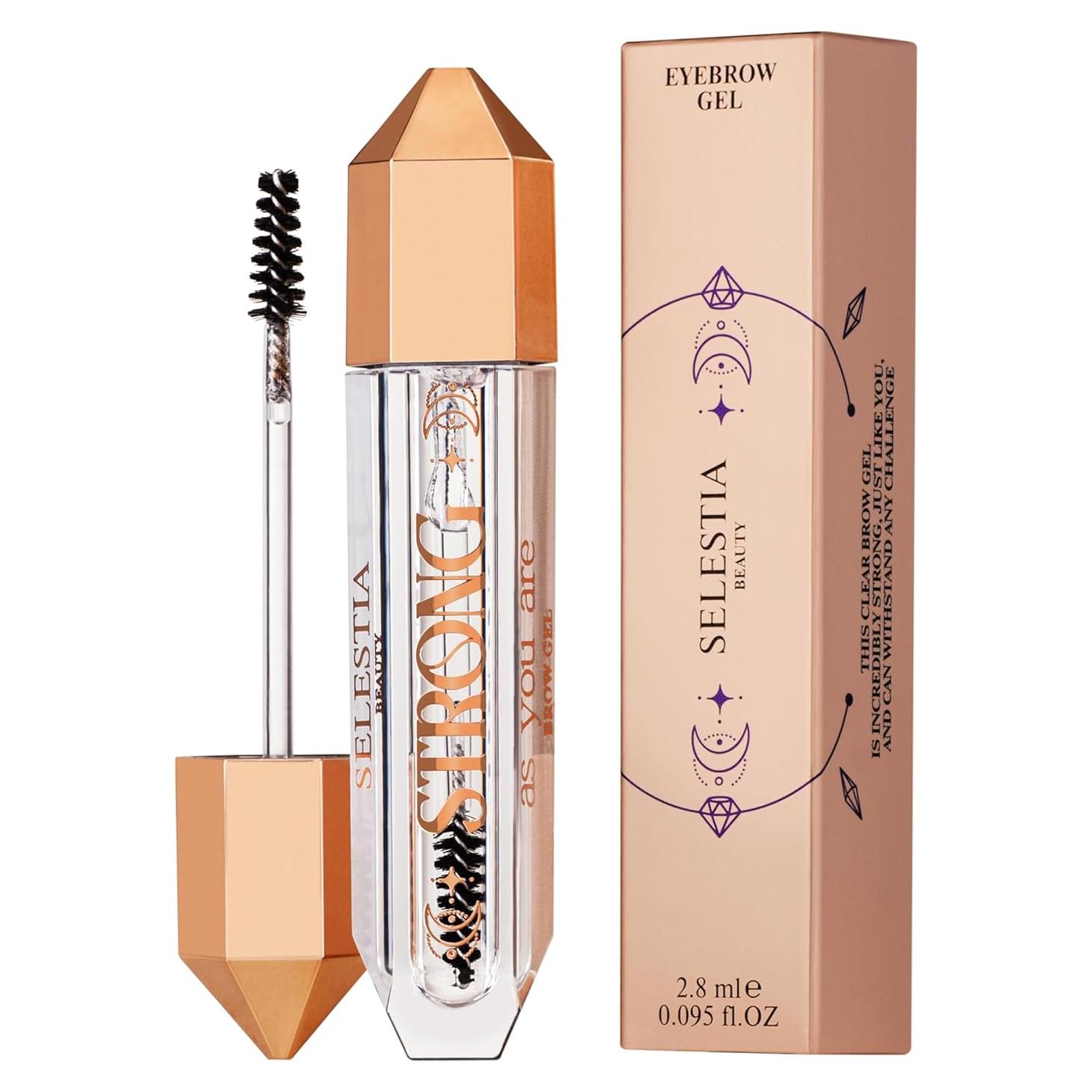 Gel de Cejas Transparente SELESTIA BEAUTY 2.8 ml Fijación Fuerte