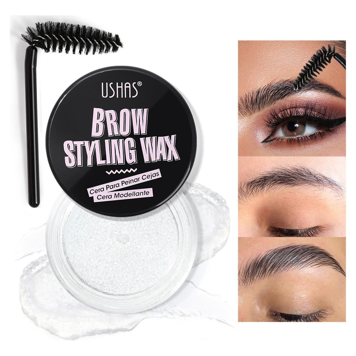 Gel para Cejas USHAS Transparente a Prueba de Agua 5.46cm