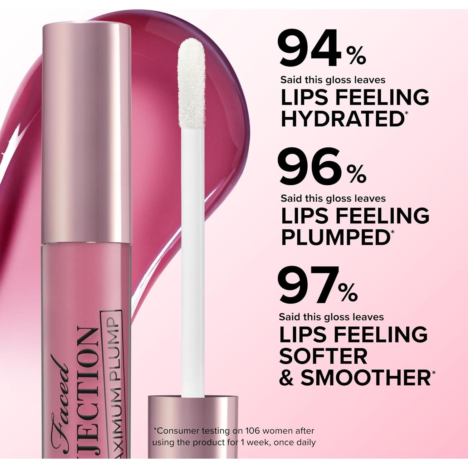 Brillo Labial Voluminizador Too Faced Maximum Plump 2.96 ml