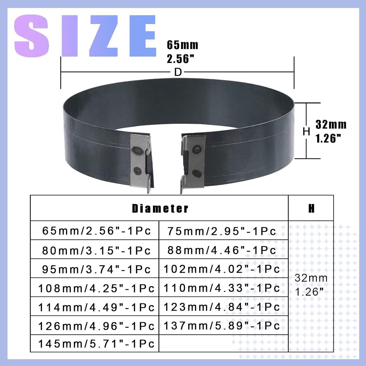Juego de Herramientas de Compresor de Anillos Glarks 15Pcs