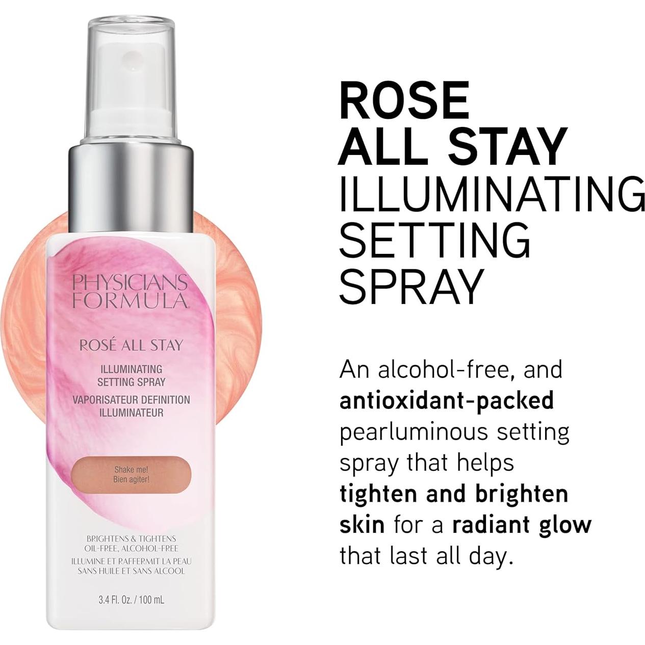 Spray Fijador Iluminador Physicians Formula 131g Libre de Aceite