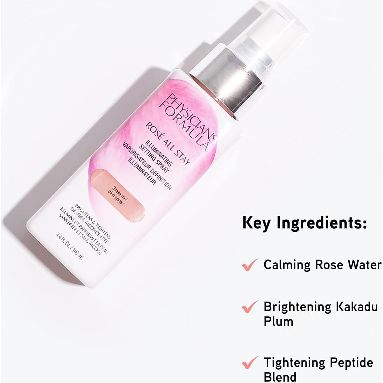 Spray Fijador Iluminador Physicians Formula 131g Libre de Aceite