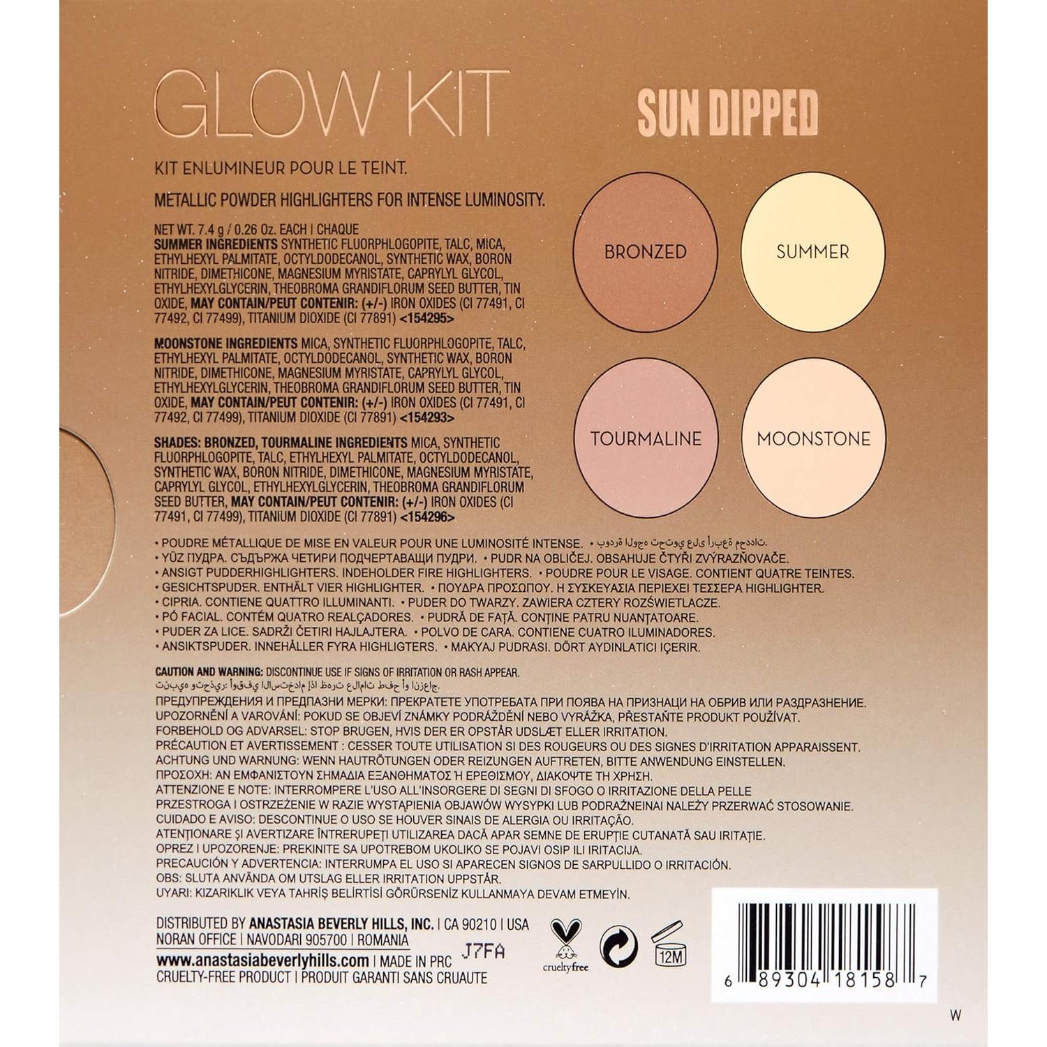 Paleta de Iluminadores Anastasia Beverly Hills Sun Dipped