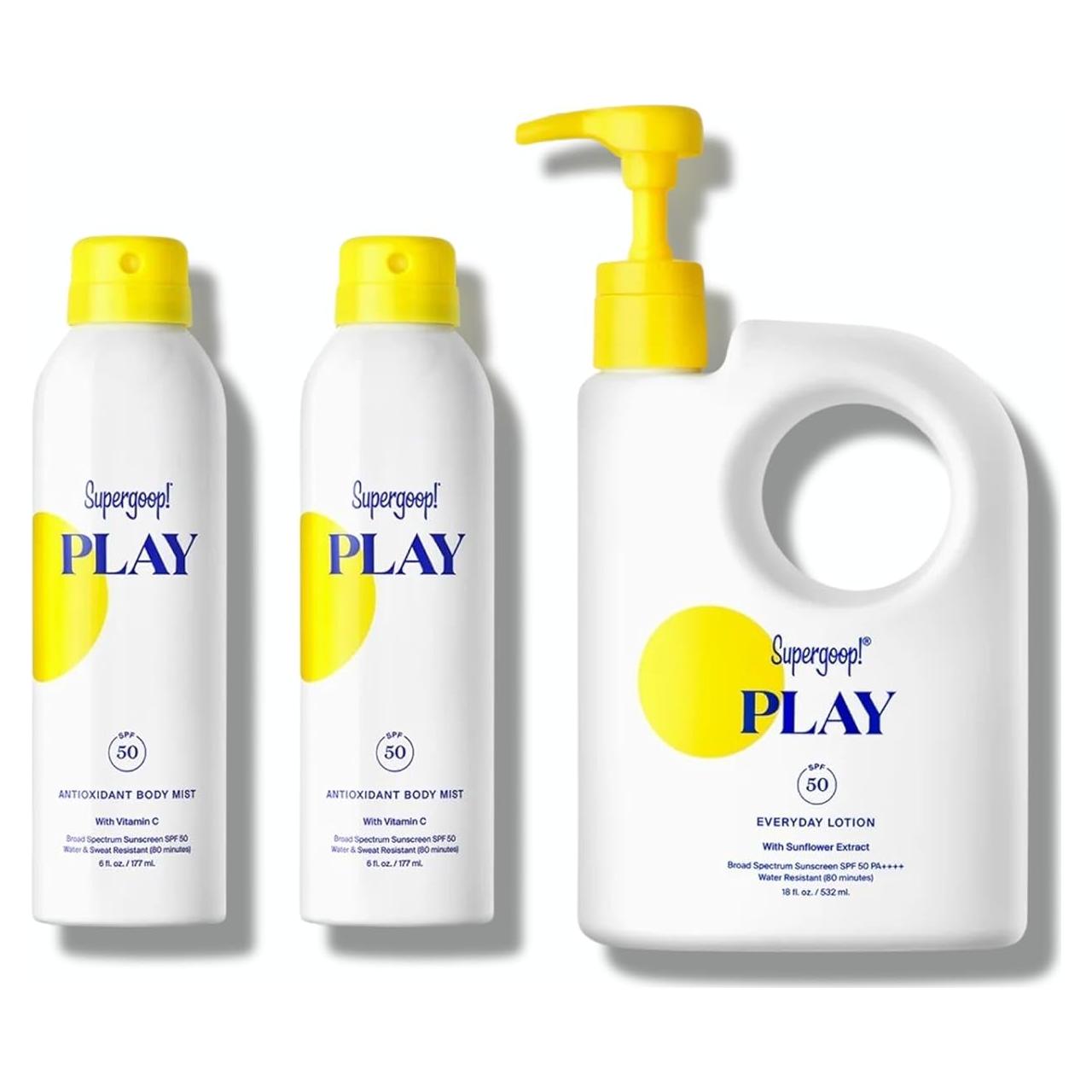 Protector Solar Supergoop! Loción Diaria Play SPF 50 + Mist 177ml