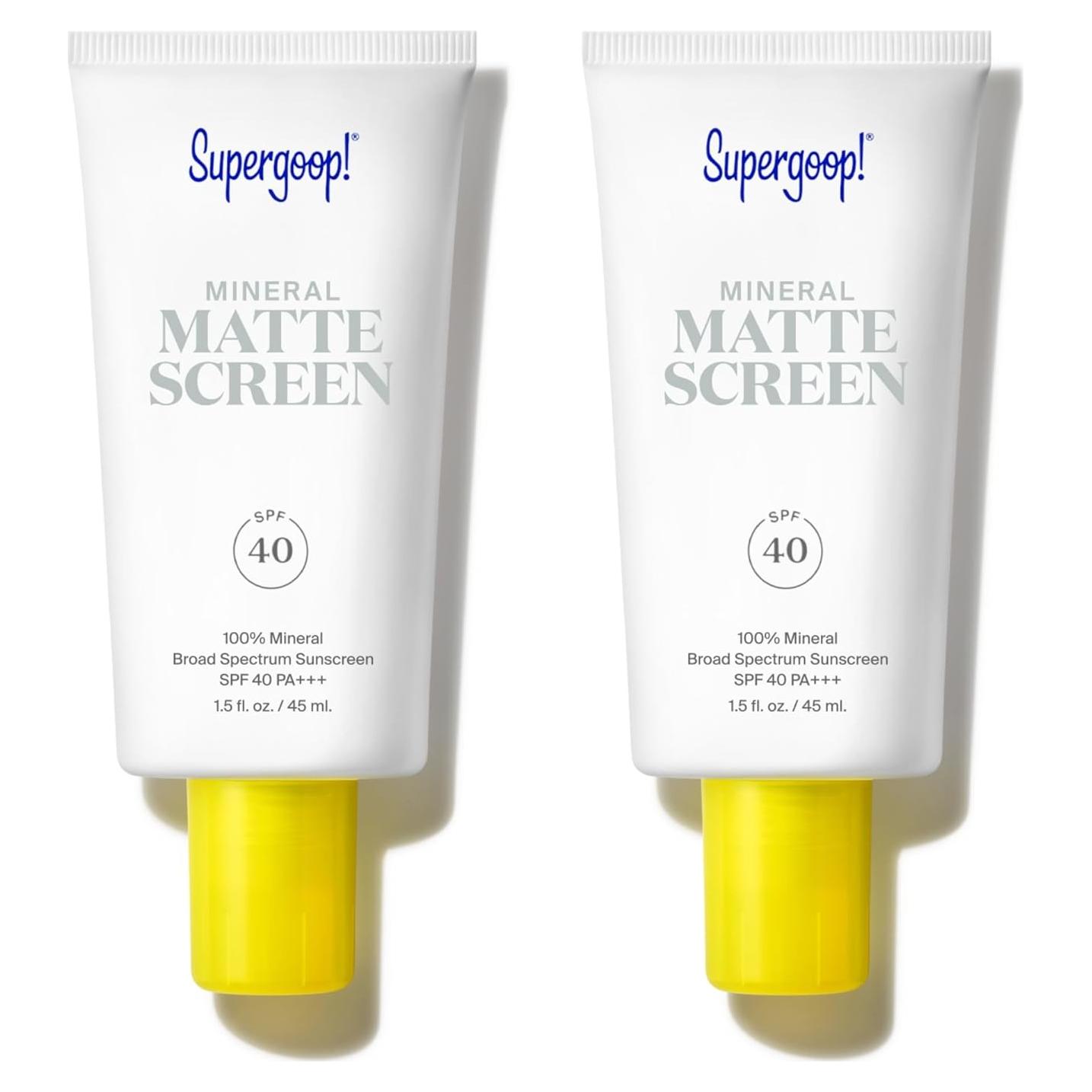 Protector Solar Mineral Supergoop! Mattescreen SPF 40 - 90 mL