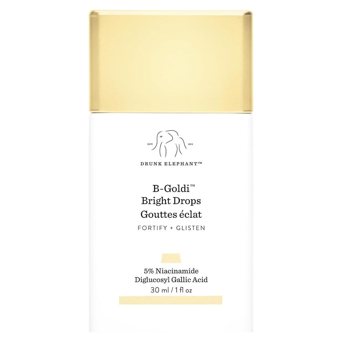 Gotas Iluminadoras Drunk Elephant B-Goldi - 30 ml - Suero Colorido
