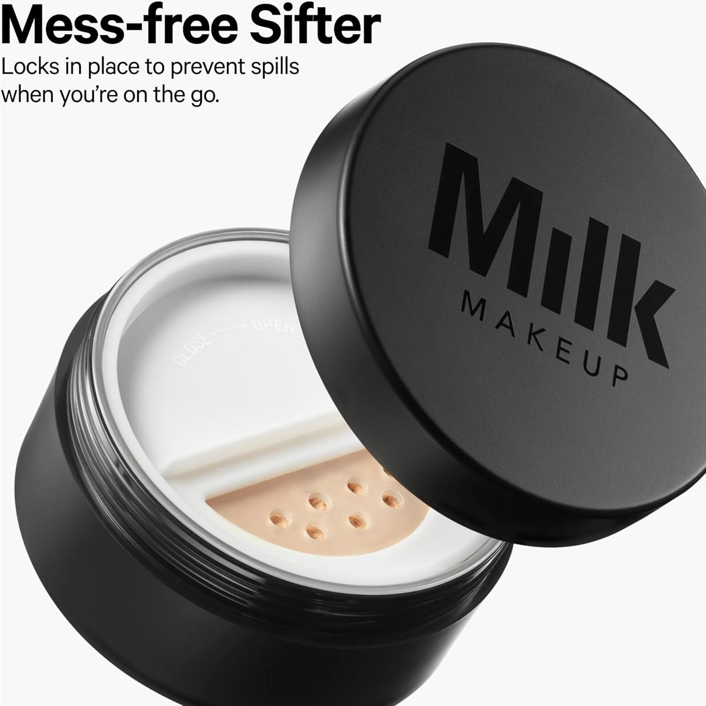 Polvo Fijador Translúcido Mate Milk Makeup - 32g Controla Brillo