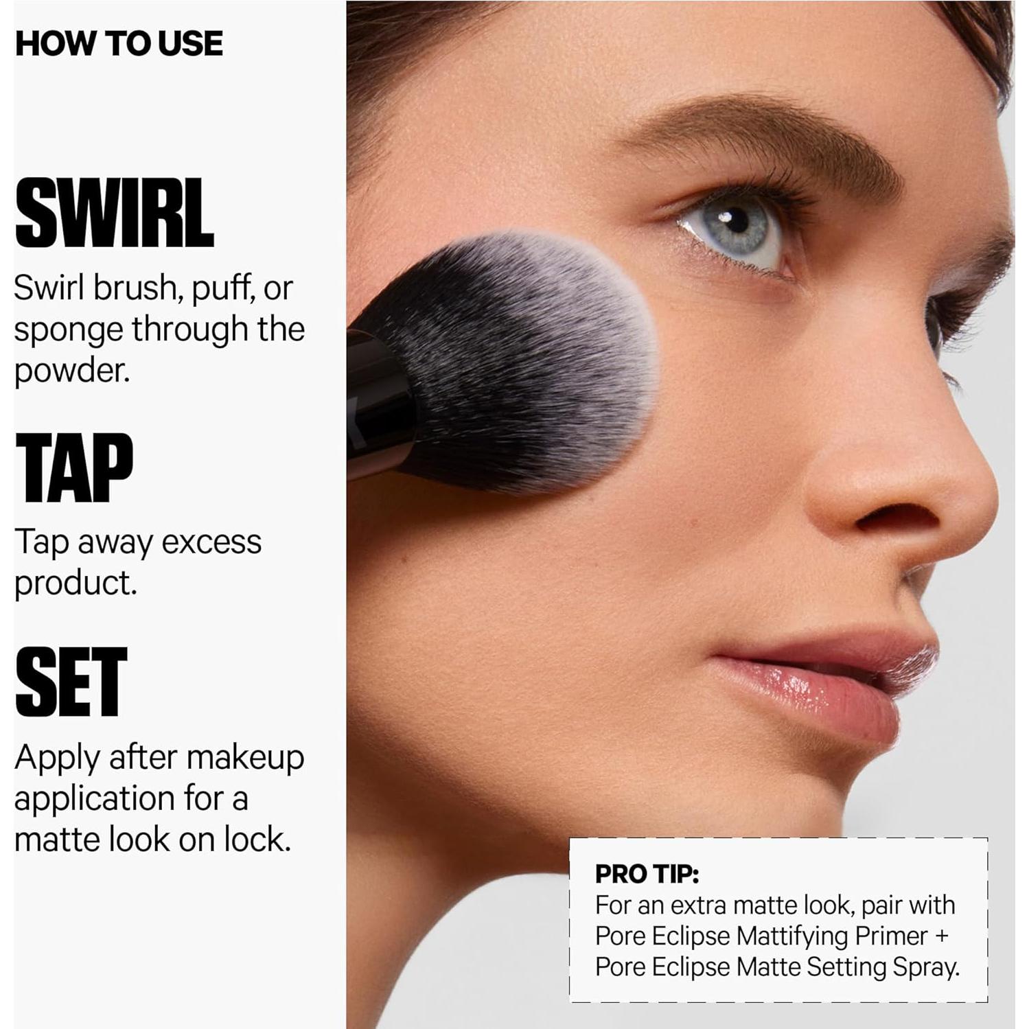 Polvo Fijador Translúcido Mate Milk Makeup - 32g Controla Brillo