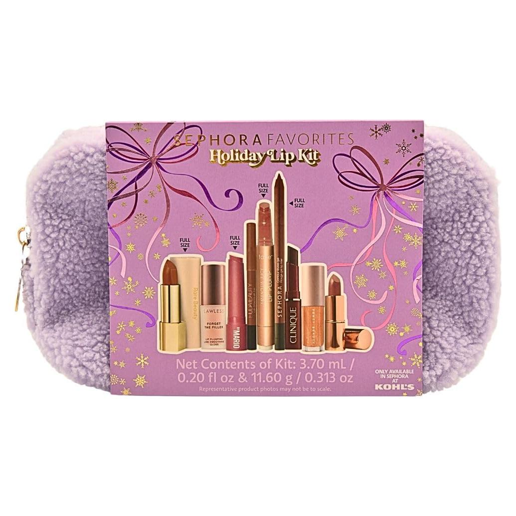 Conjunto de Regalo Sephora Favorites Holiday Lip Kit 2024 - 9 Productos