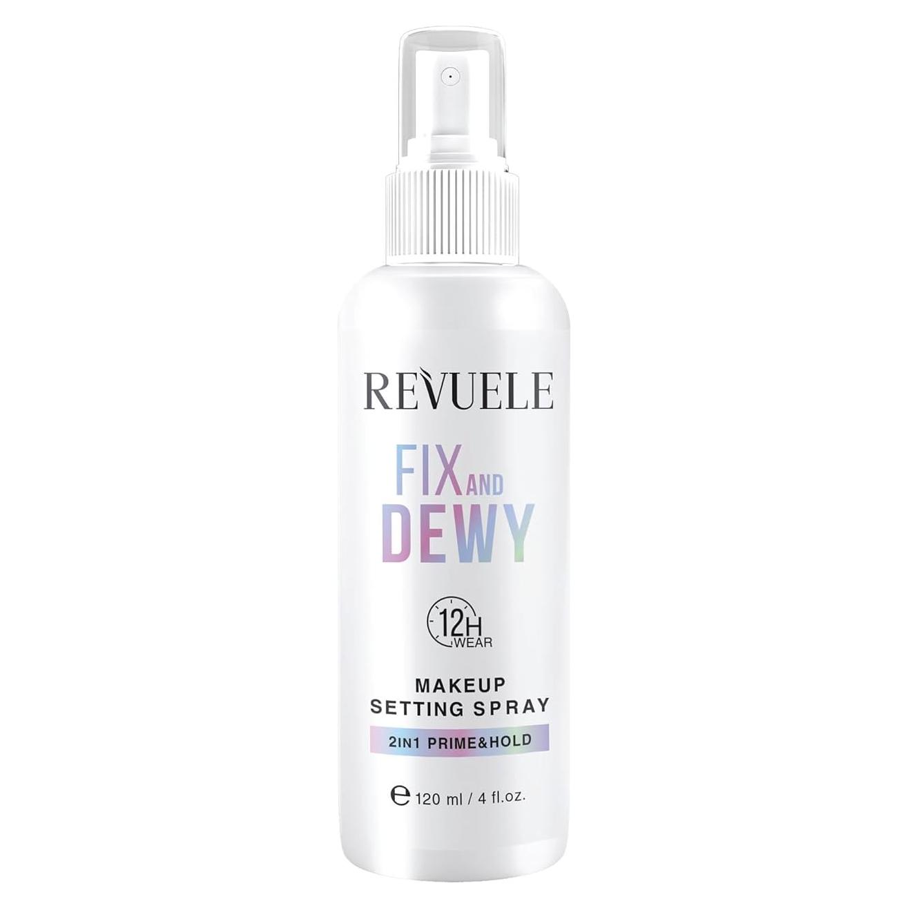 Spray Fijador de Maquillaje Revuele 150 ml - Acabado Dewy