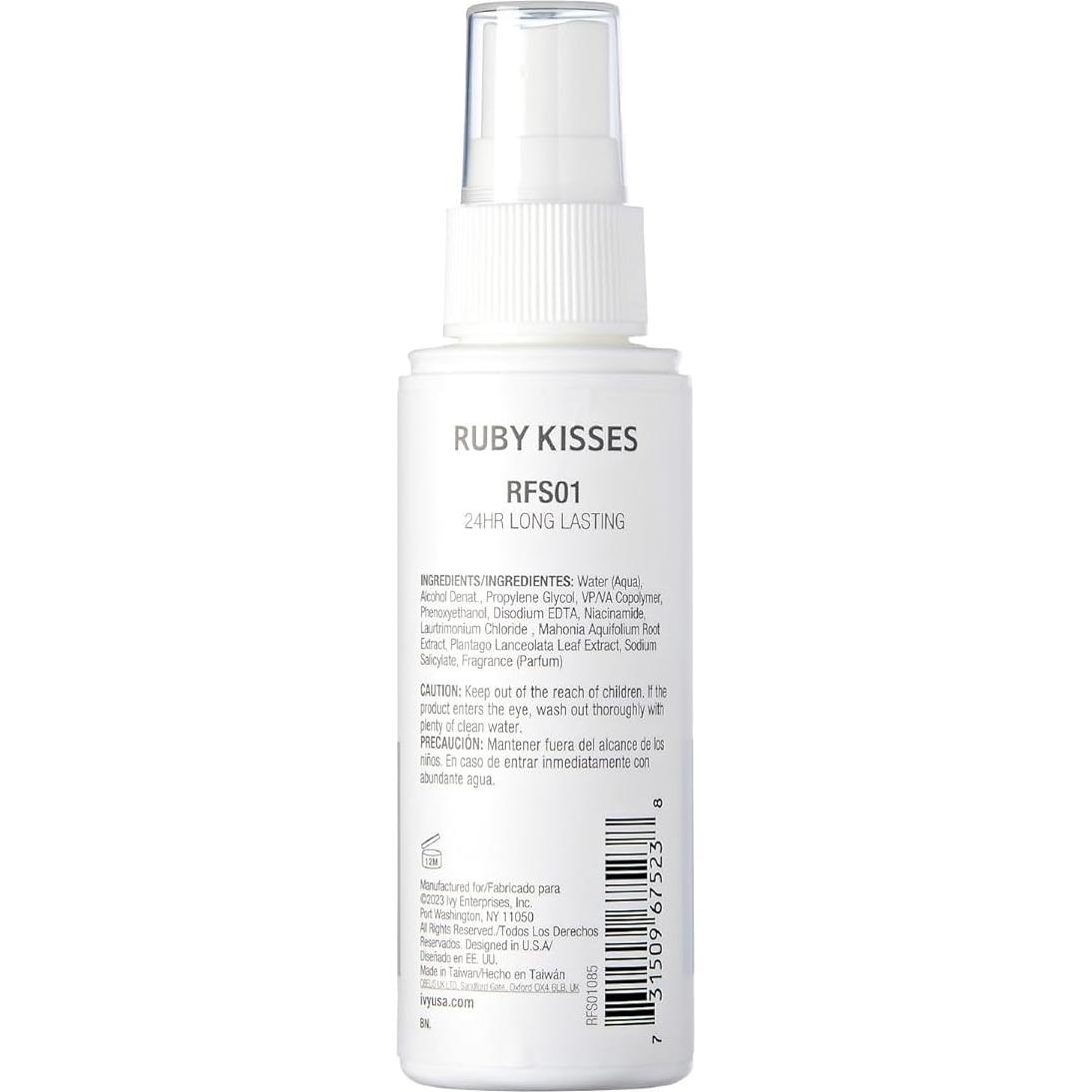 Spray Fijador Ruby Kisses 50 ml 24hr Larga Duración