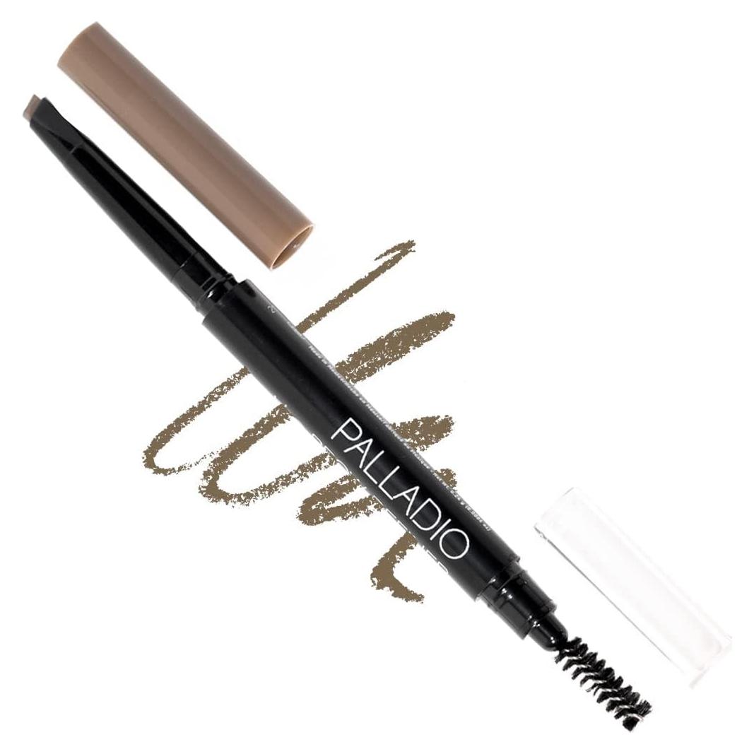 Lápiz Retráctil Definidor de Cejas Palladio Grisáceo