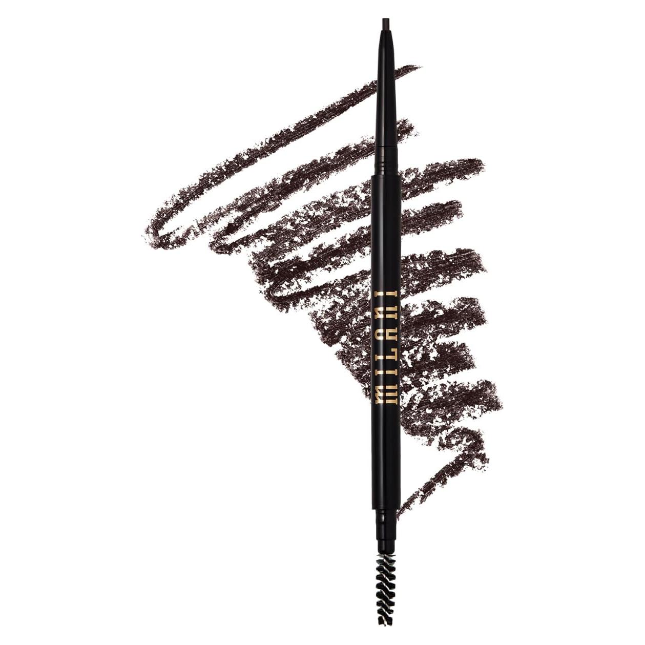 Lápiz de Cejas de Precisión Milani Ébano 3.18x1.52cm