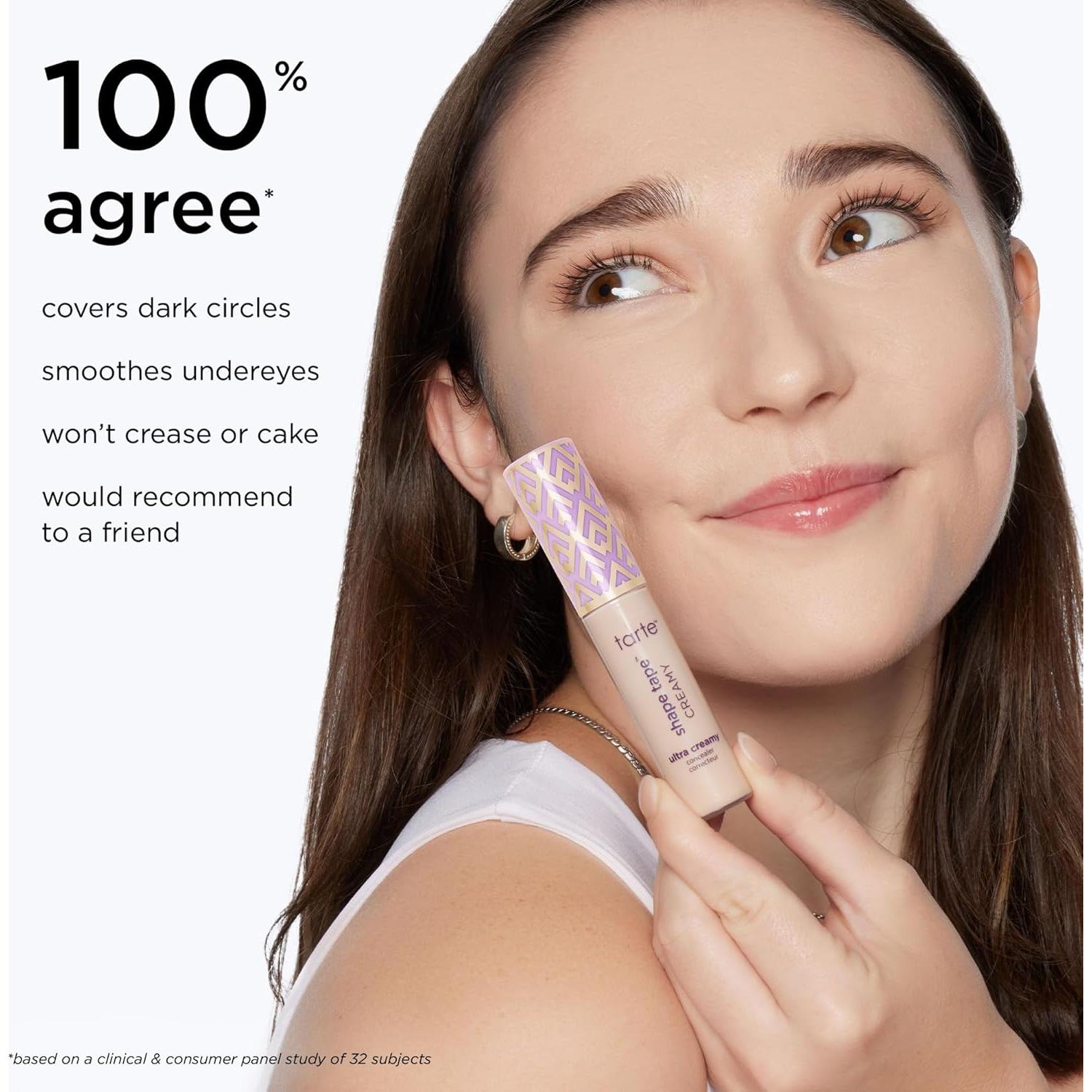 Corrector Cremoso Tarte Shape Tape 22B Beige Claro 31.75g