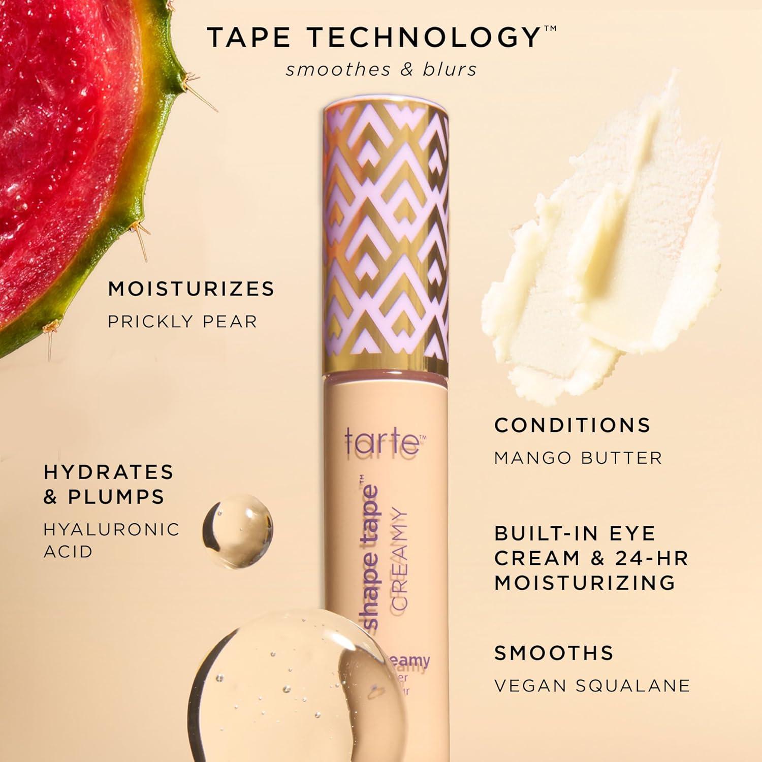 Corrector Cremoso Tarte Shape Tape 22B Beige Claro 31.75g
