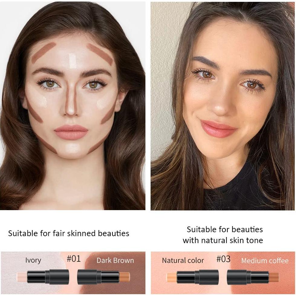 Set de Maquillaje Contorno 2 en 1 evpct - 4 Colores