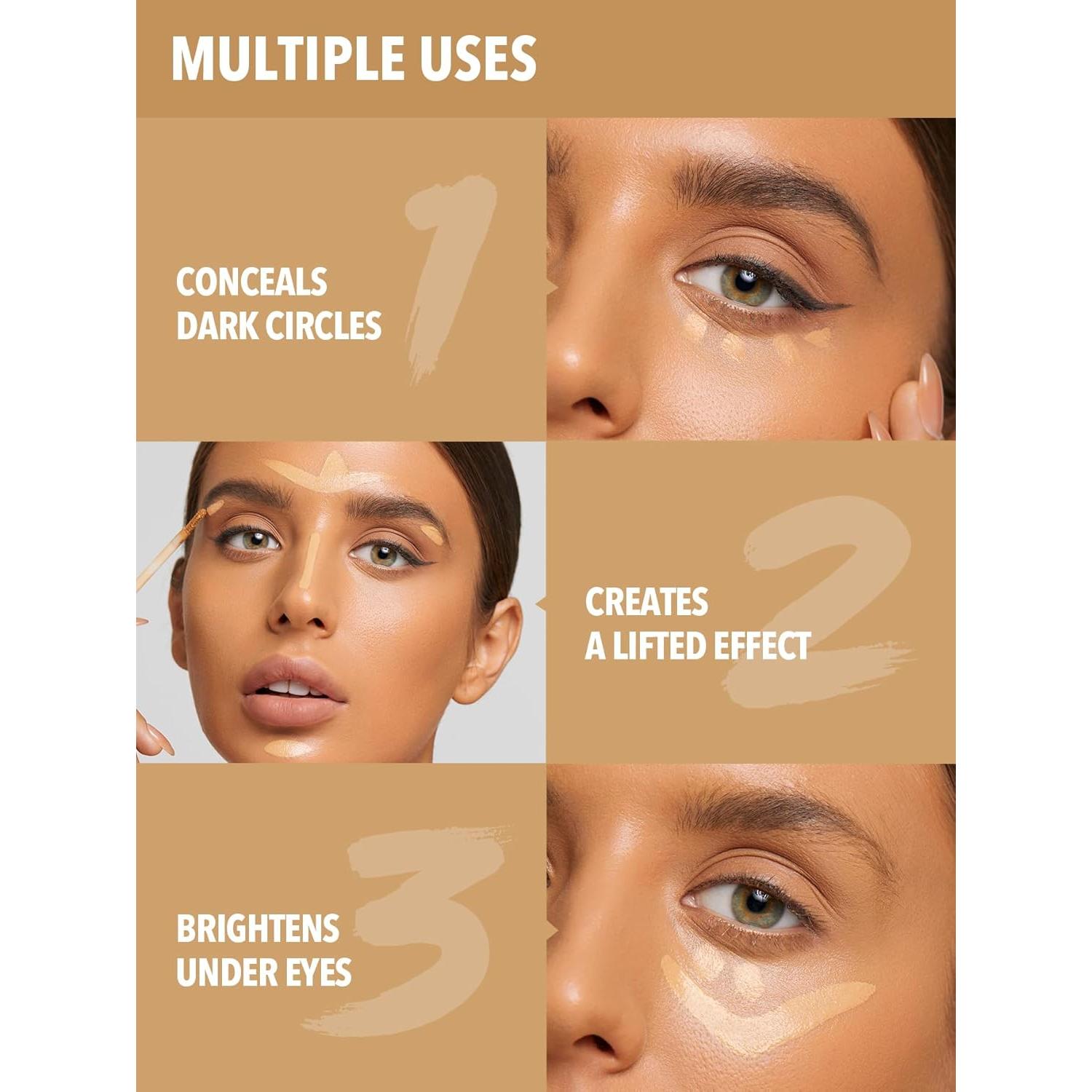 Corrector SHEGLAM Lino 12h Mate Hidratante 30g