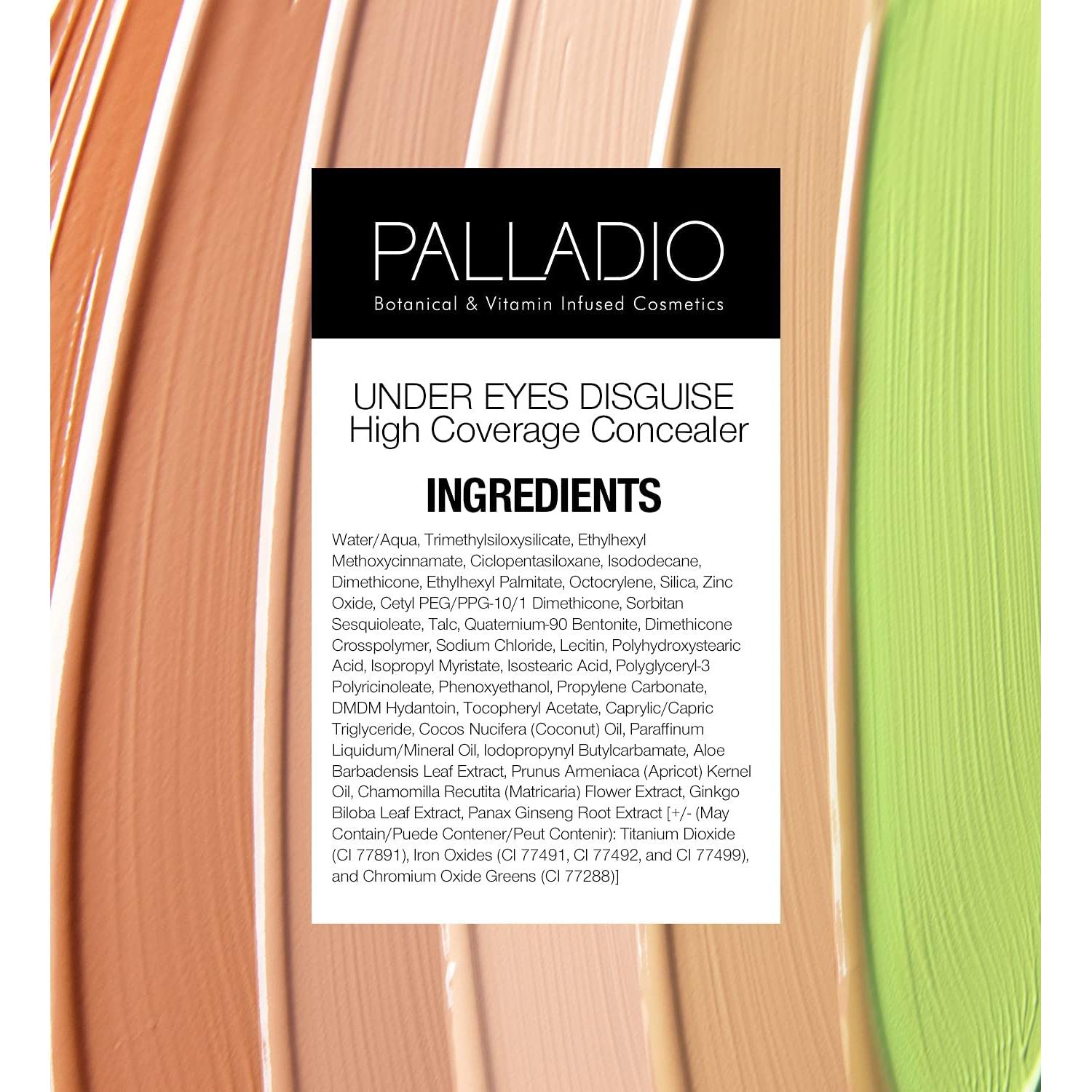 Corrector de Maquillaje Palladio - Cobertura Total 9.92g