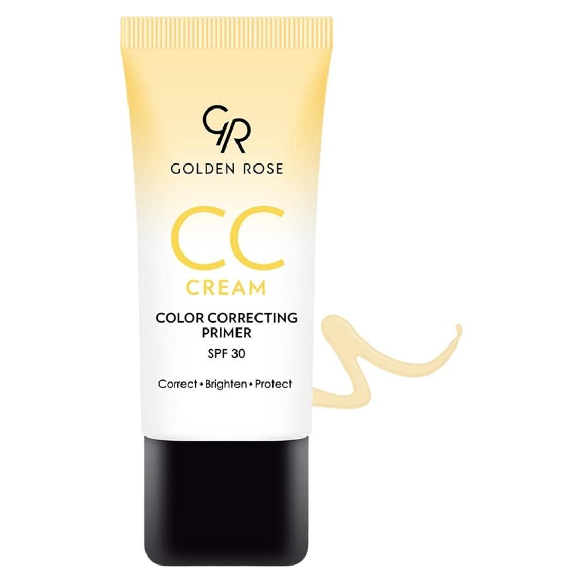 Crema CC Correctora de Color Golden Rose - Amarillo 40g