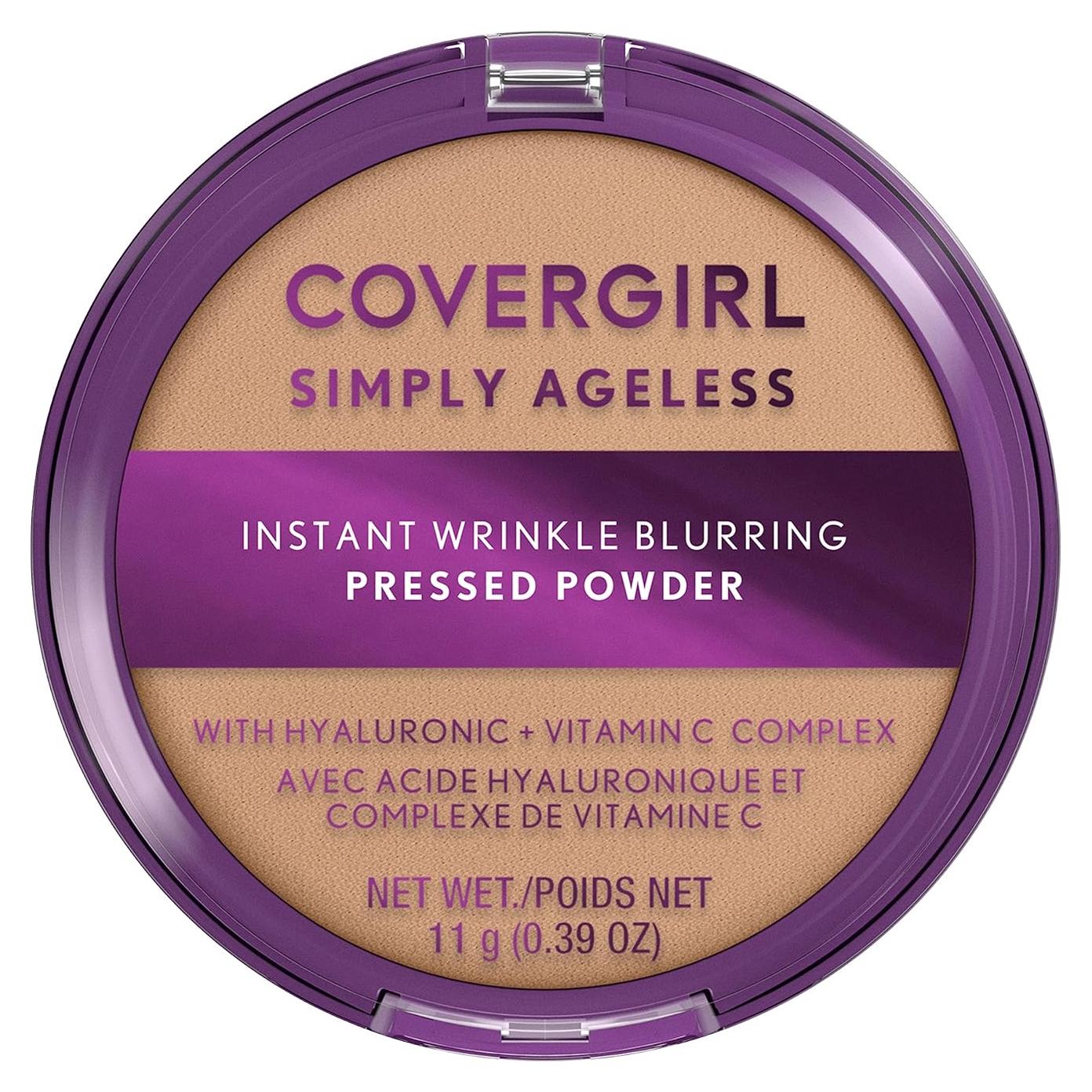 Polvo Compacto Difuminador de Arrugas Simply Ageless Covergirl 11g Beige Buff