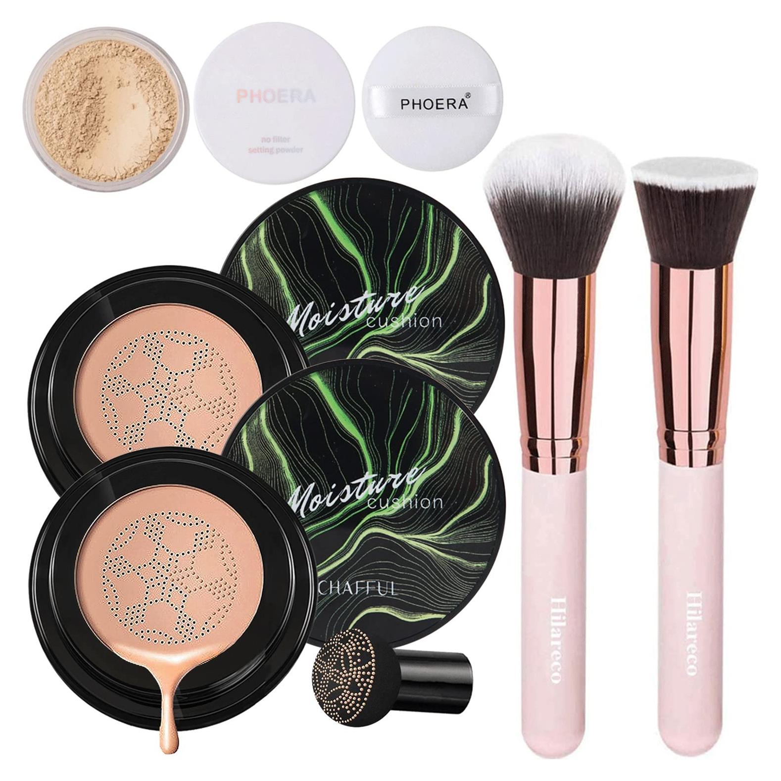 Crema CC Air Cushion PHOERA 16.9 ml Hidratante Larga Duración