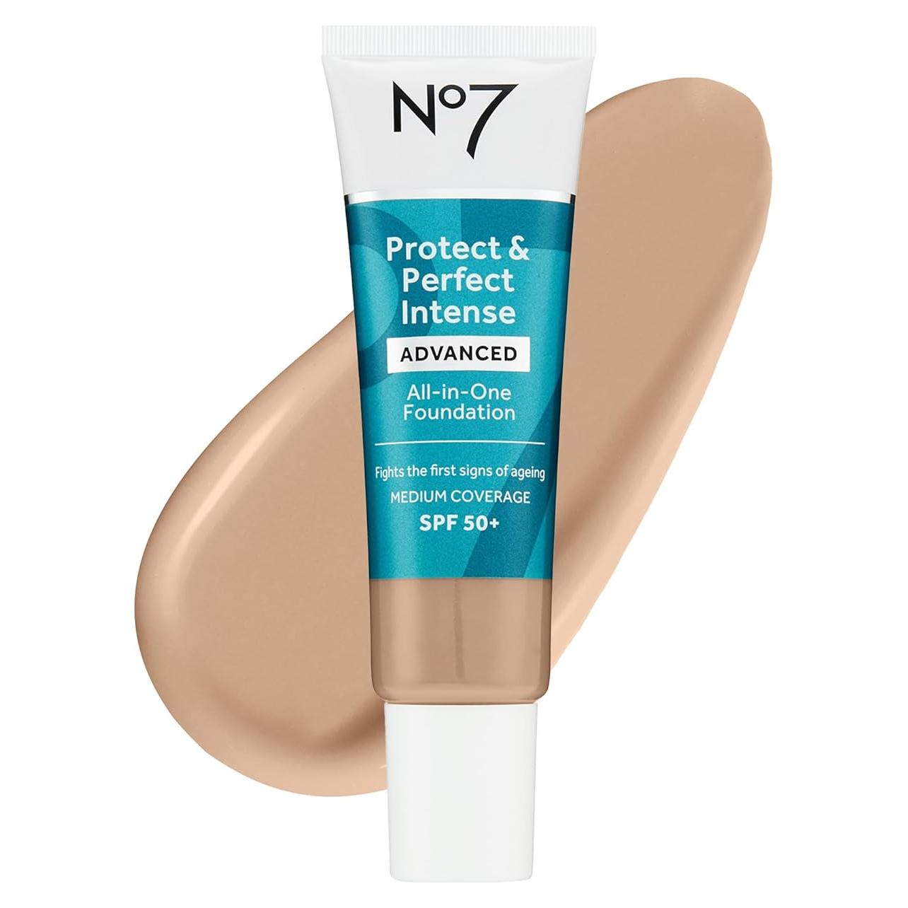 Base de Maquillaje No7 Protect & Perfect 30ml - Marfil Frío SPF 50