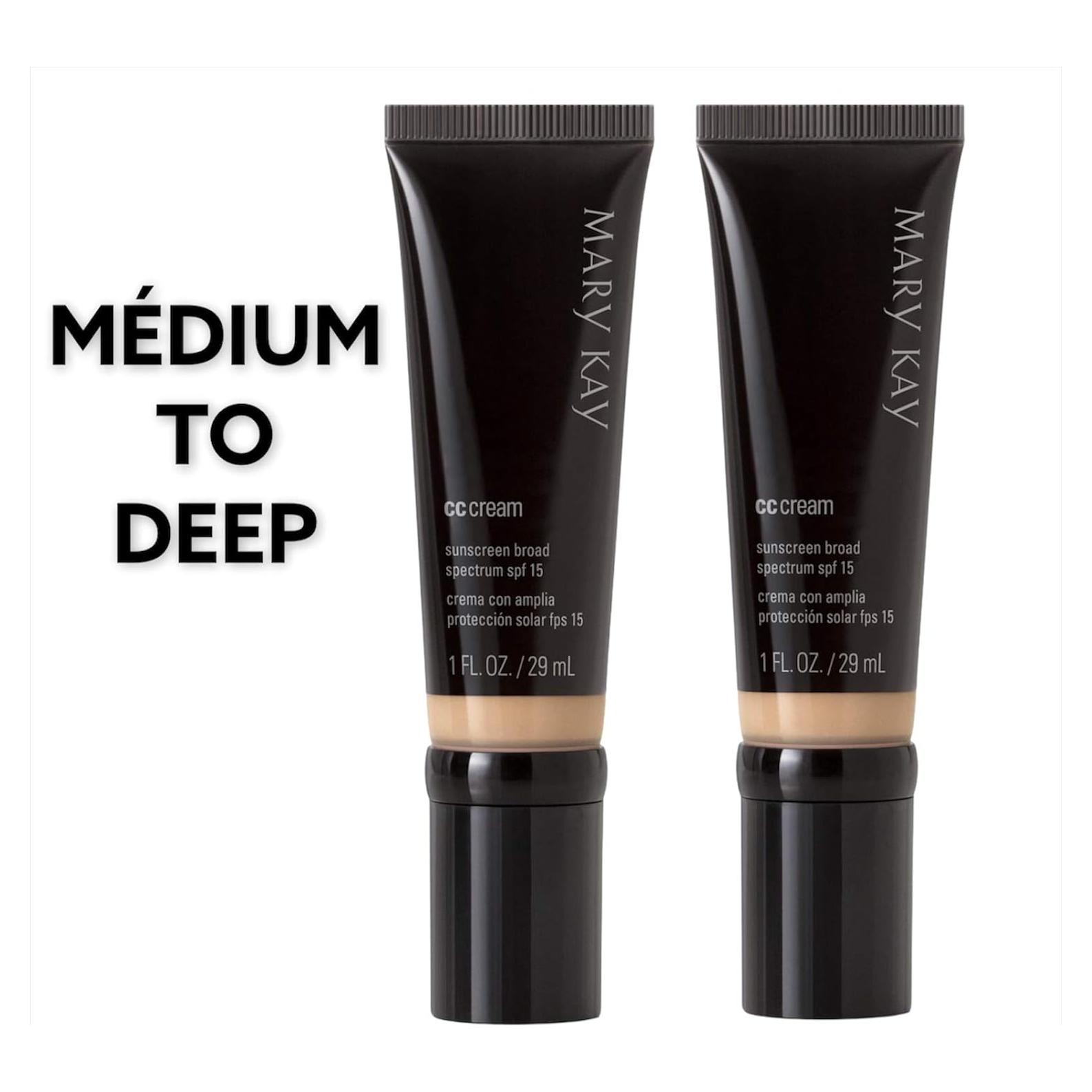 Crema CC Mary Kay Protector Solar SPF 15 2 Piezas 29.57 ml