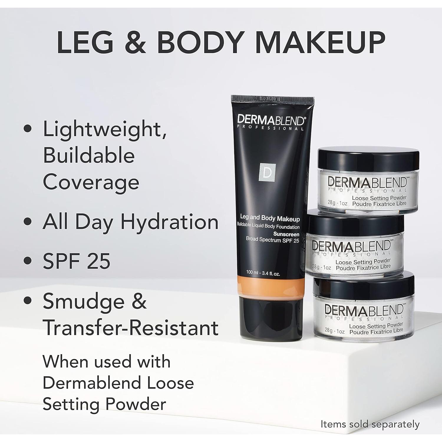 Maquillaje para Piernas y Cuerpo Dermablend 100 ml Natural Claro