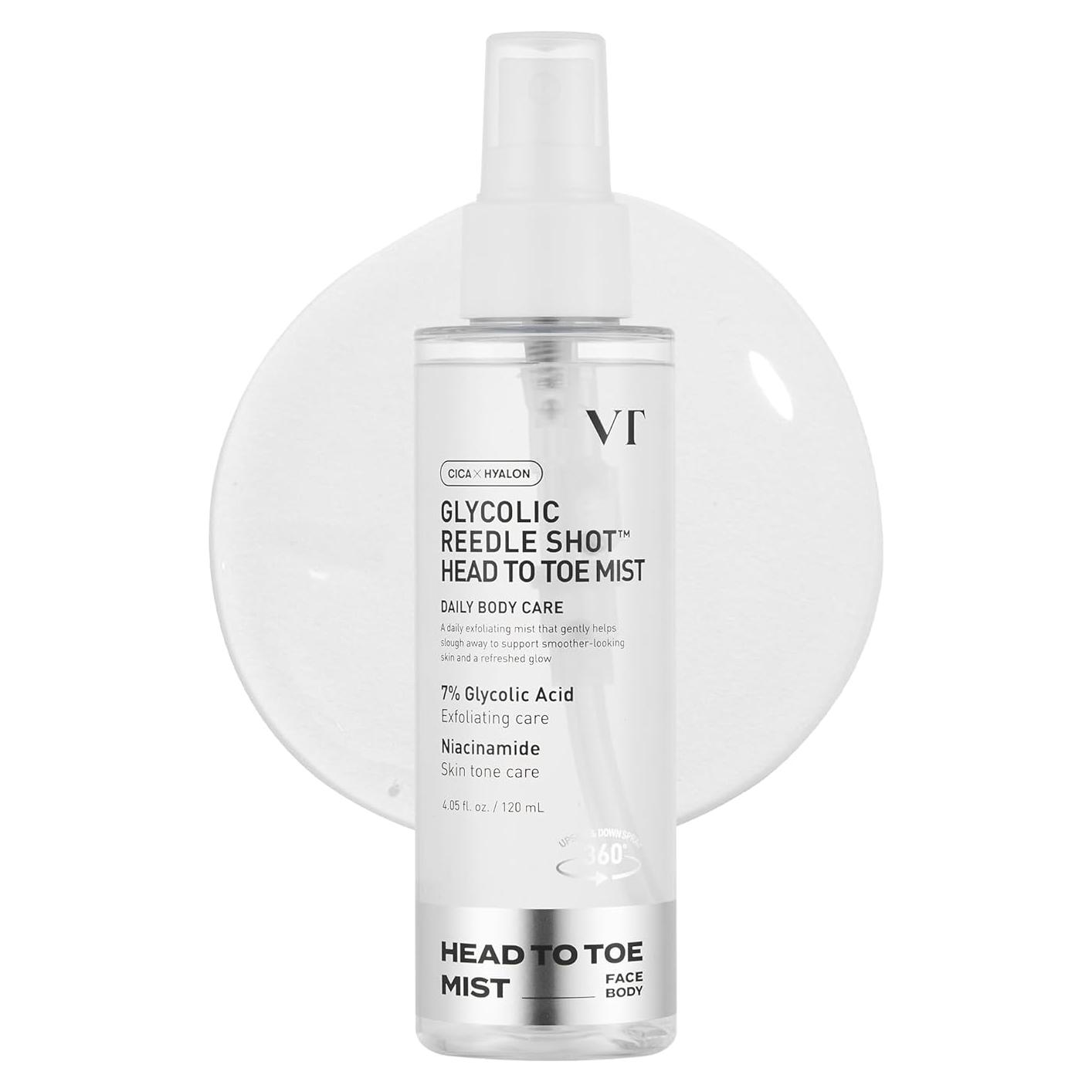 Spray Exfoliante VT COSMETICS 7% Ácido Glicólico 120 ml