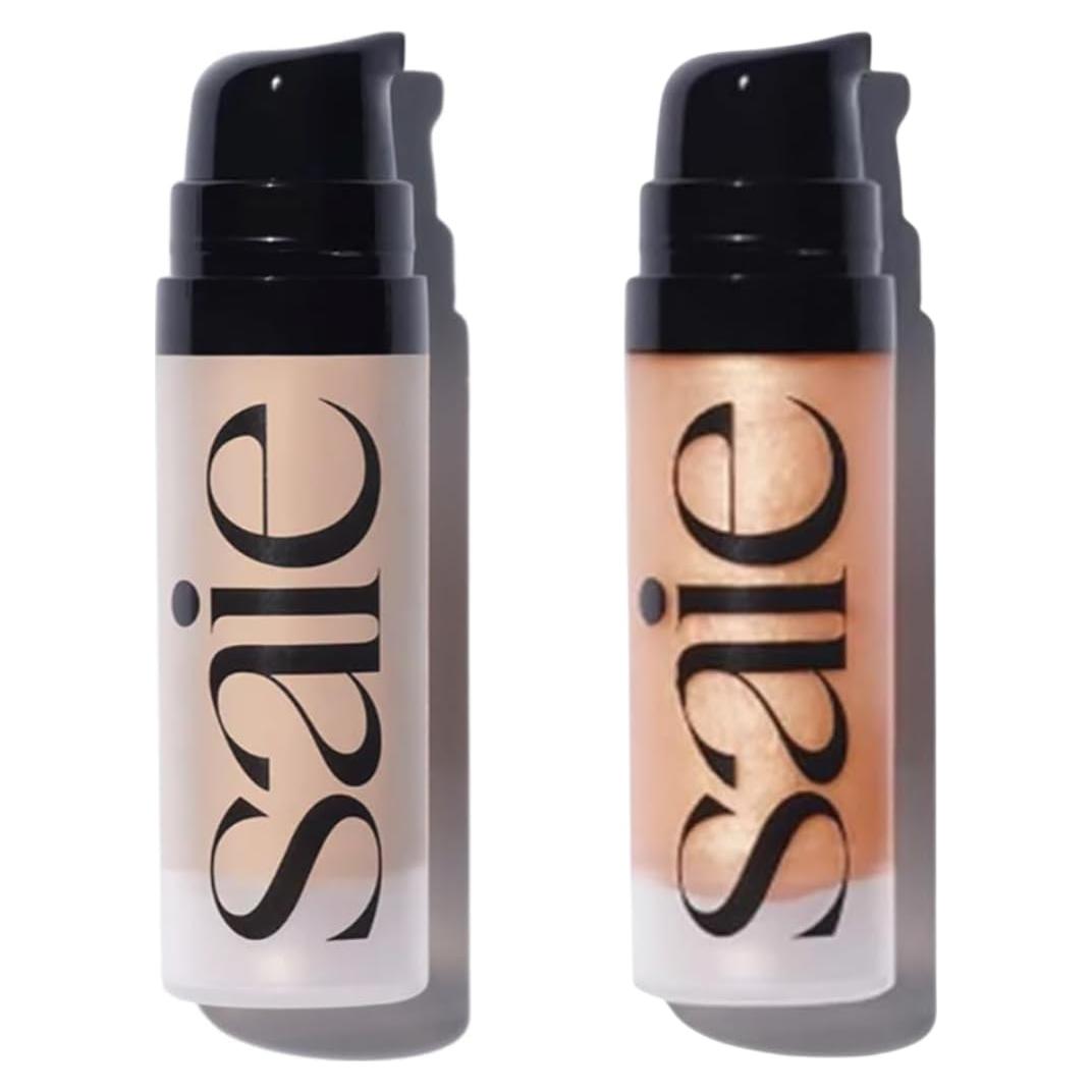 Dúo Iluminador Gel Super Brillante Saie 2x14.79g - Vegan