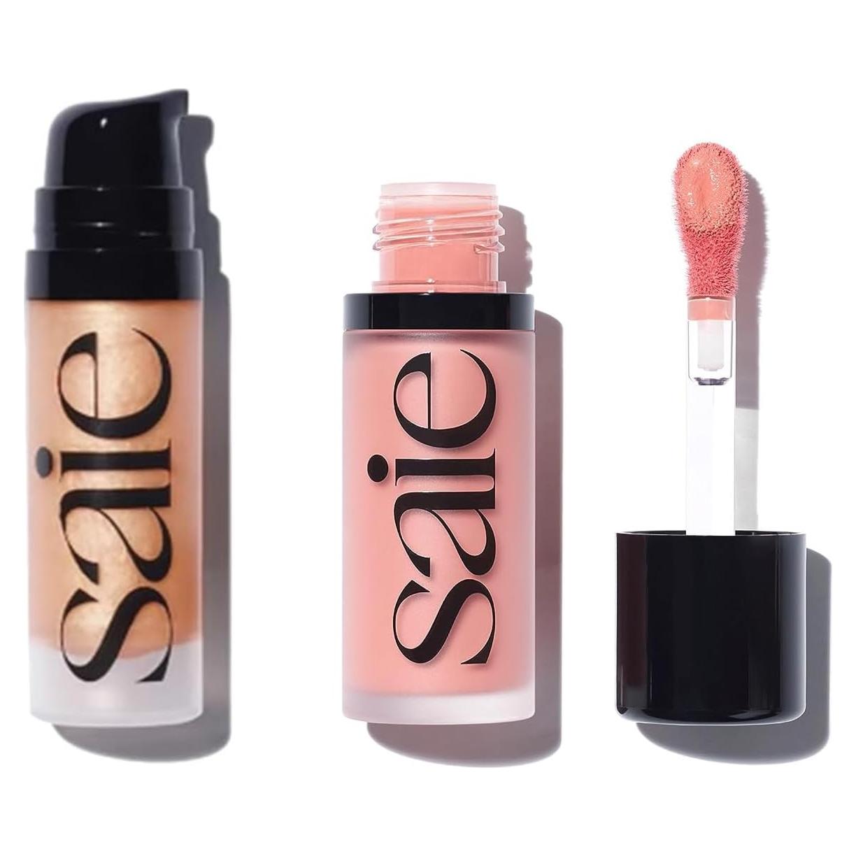 Dúo de Maquillaje Saie: Glowy Super Gel y Dew Blush