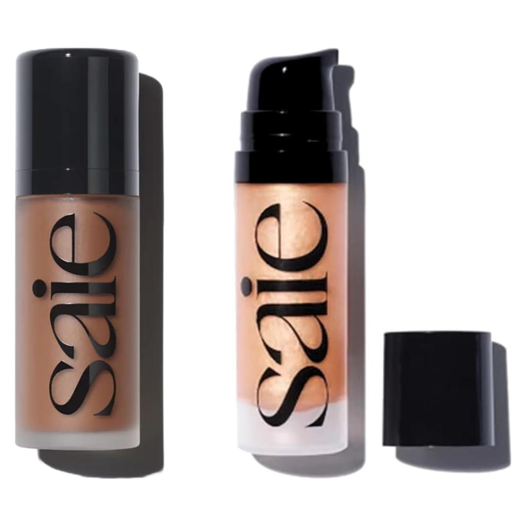 Duo Brillante Saie - Bronceador Líquido y Gel Iluminador