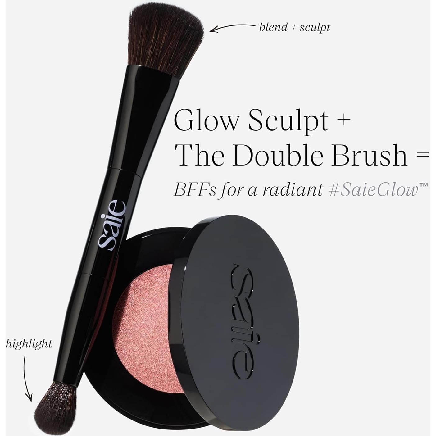 Iluminador y Rubor en Crema Saie Glow Sculpt Pinkglow 4.57 g