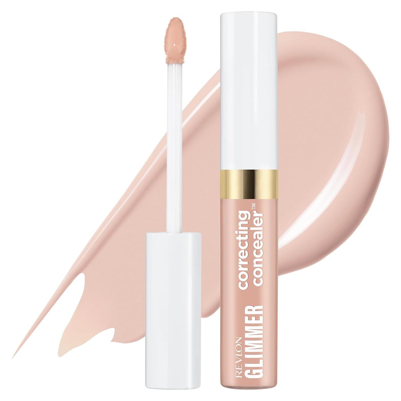 Corrector Revlon Glimmer Rosa 8.8 ml - Maquillaje Líquido para Ojos
