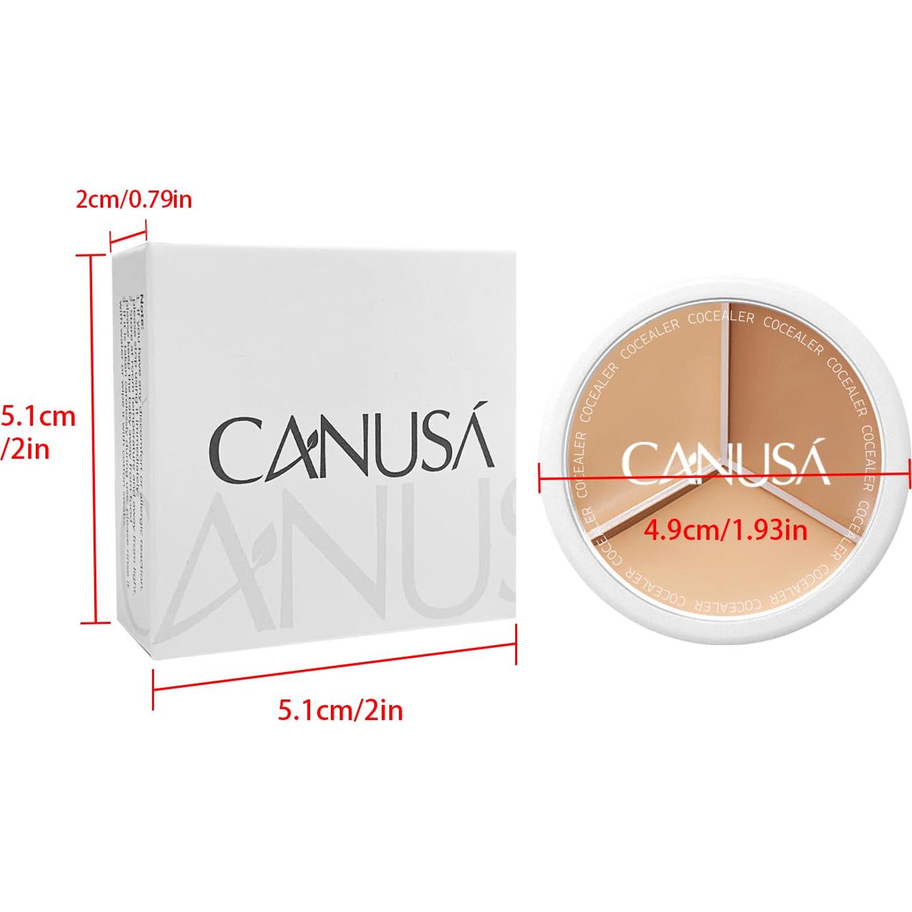 Corrector de Tres Colores CANUSA | Impermeable y Larga Duración