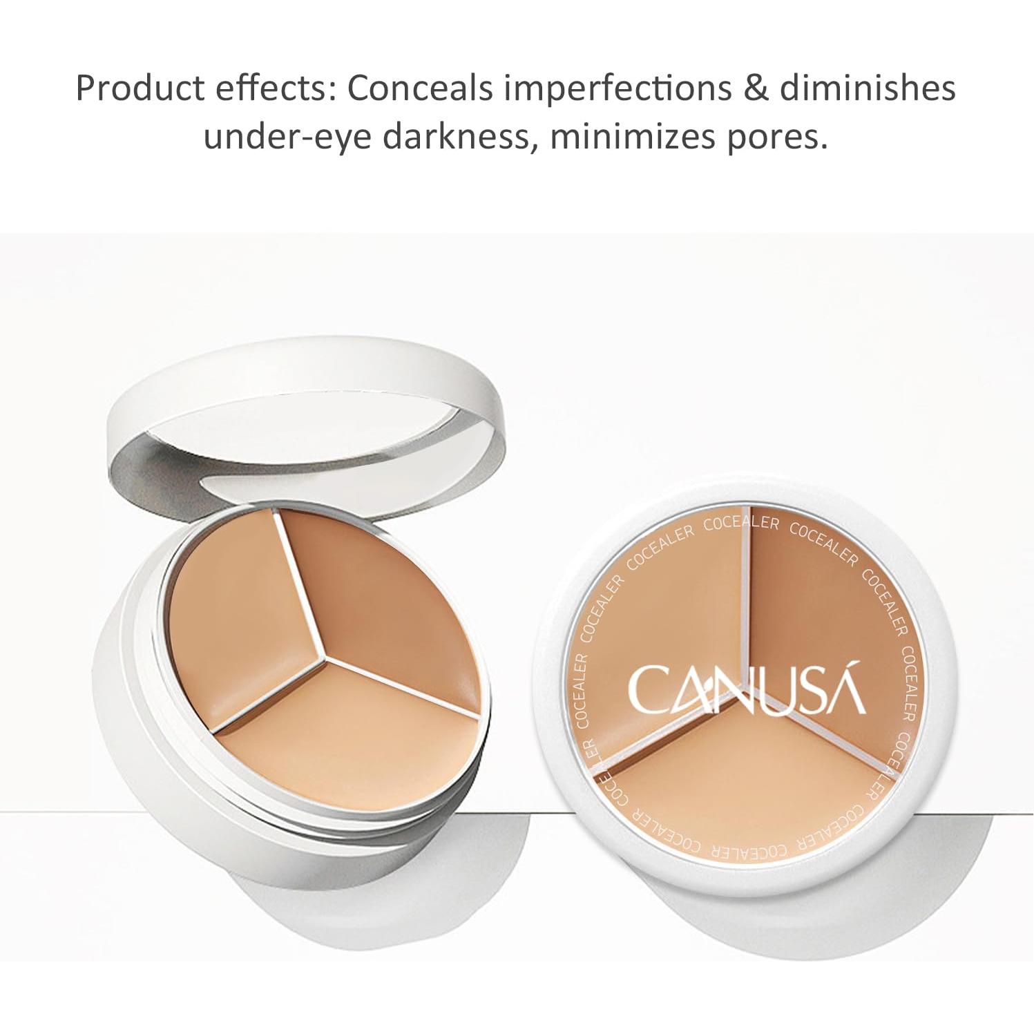 Corrector de Tres Colores CANUSA | Impermeable y Larga Duración