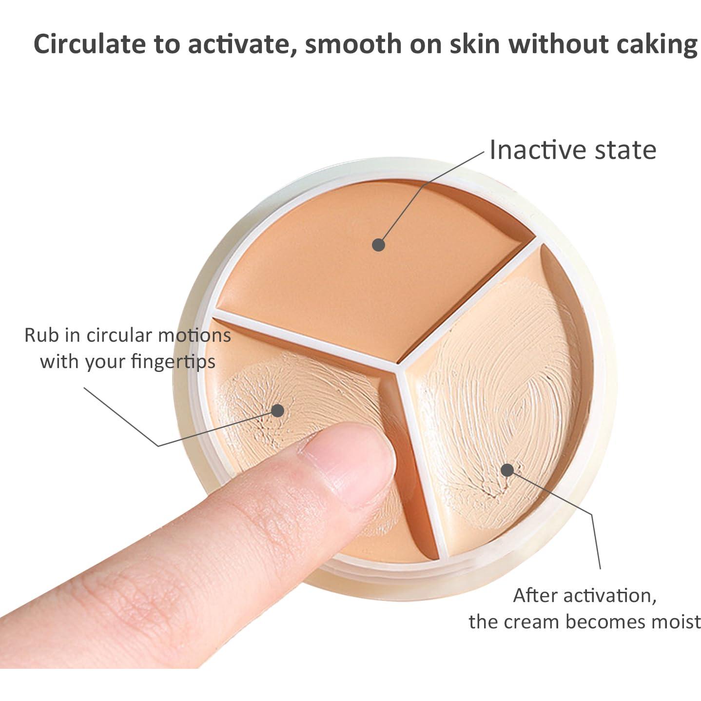 Corrector de Tres Colores CANUSA | Impermeable y Larga Duración