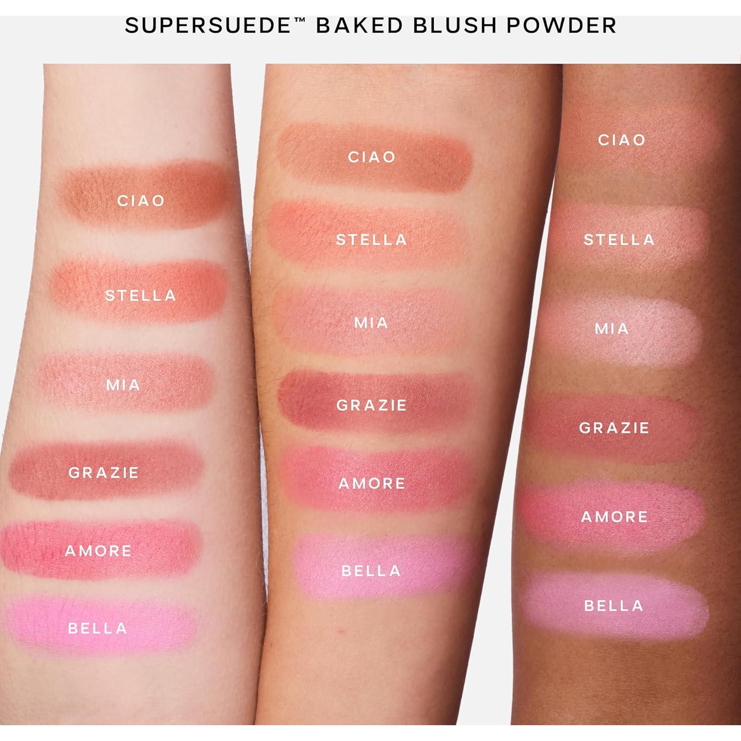 Rubor en Polvo Horneado Saie SuperSuede Bella 2.83g