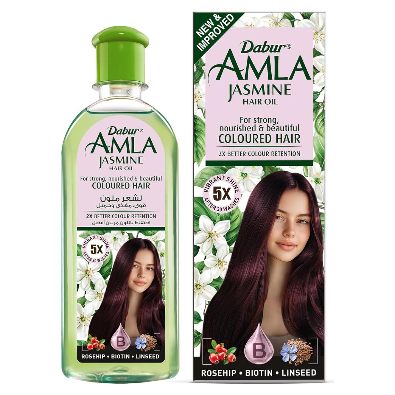 Aceite Capilar Dabur Amla Jasmine 300 ml - Hidratante Unisex