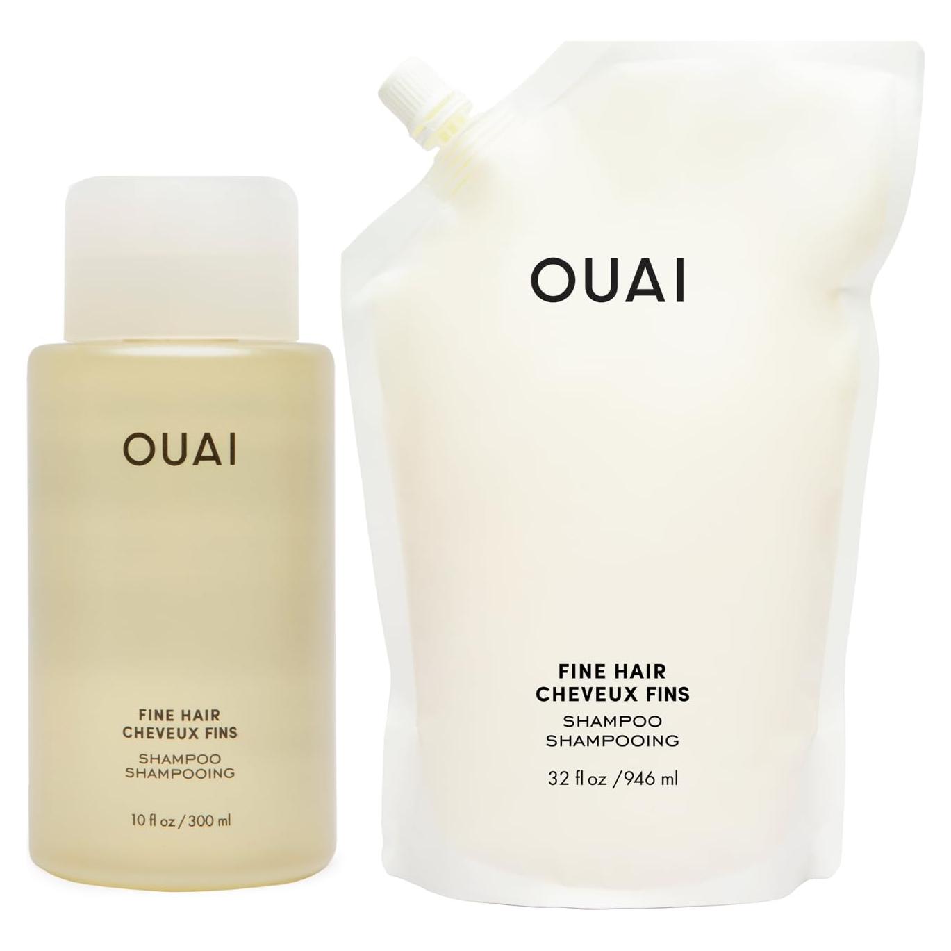 Champú Voluminizador OUAI para Cabello Fino - 2x300ml