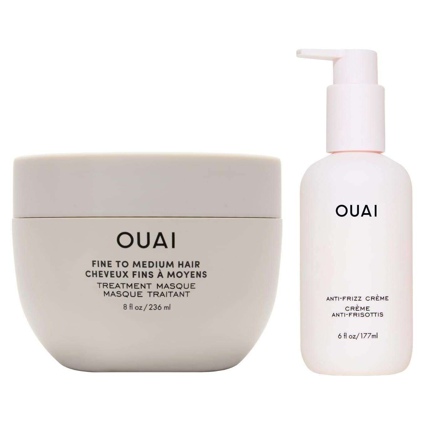 Paquete Tratamiento Anti Frizz OUAI - Crema y Mascarilla 397 g