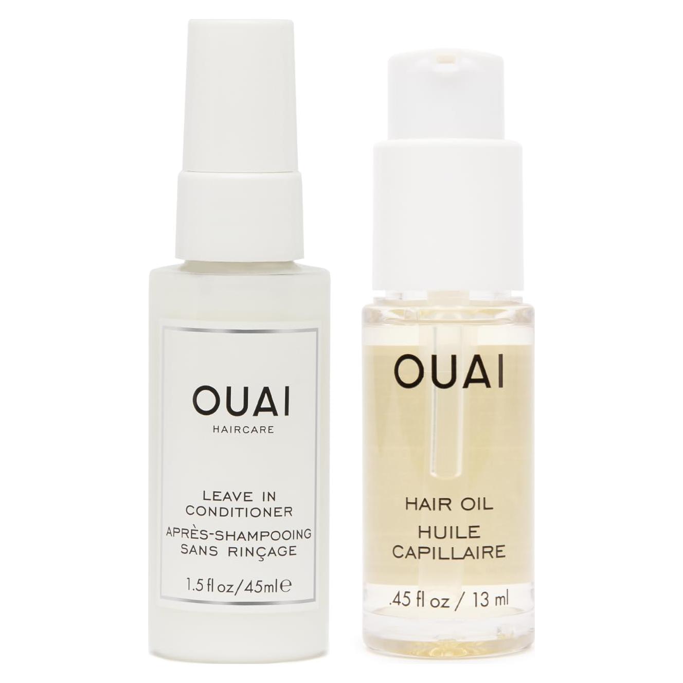 Paquete de Cuidado del Cabello OUAI - Acondicionador y Aceite 42.5g