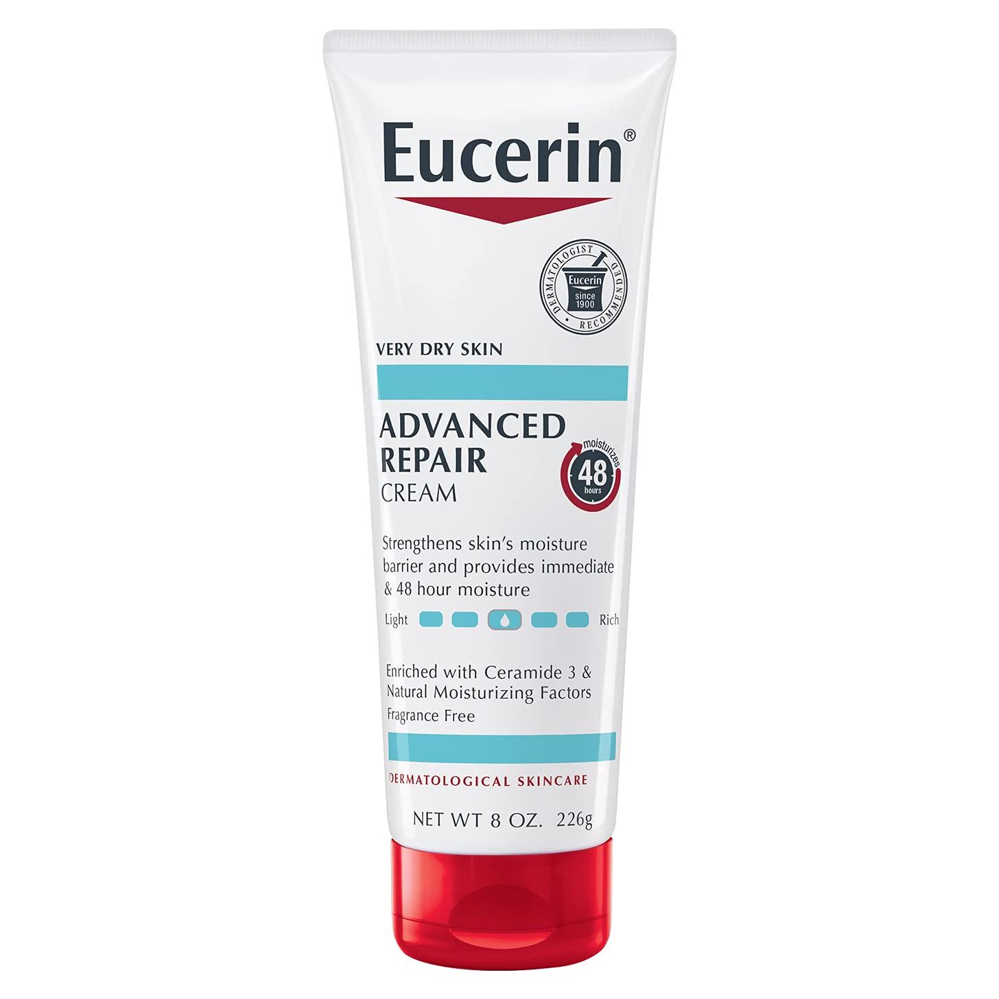 Crema Corporal Eucerin Advanced Repair 226.8 g Hidratante Sin Fragancia