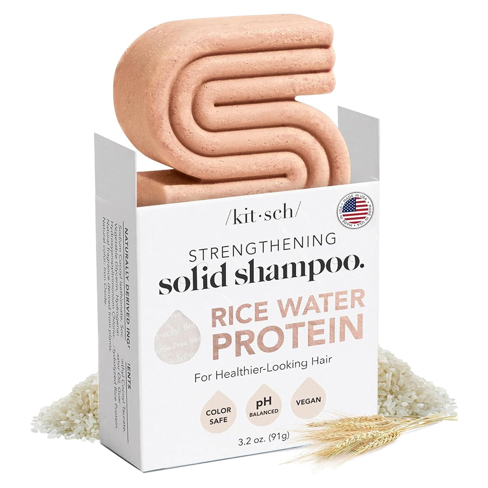 Champú en Barra Kitsch Agua de Arroz 90.7 g - Cabello Seco