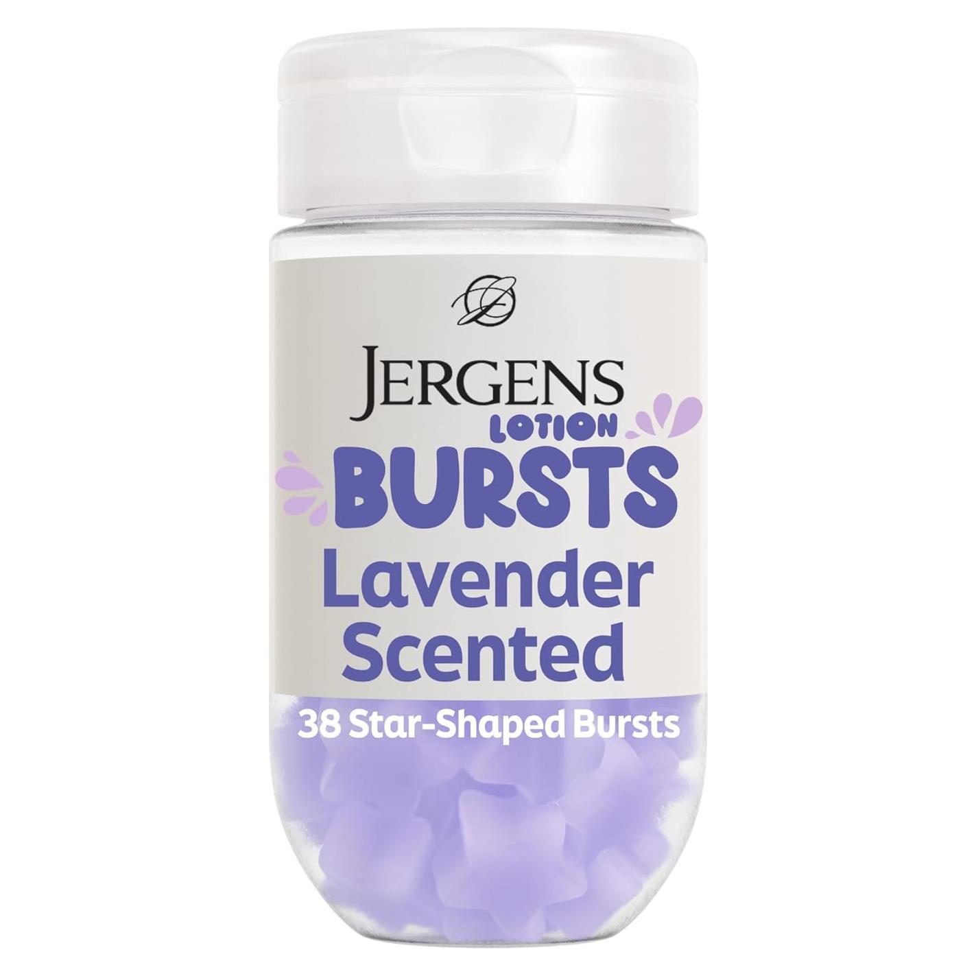 Jergens Estallidos de Loción Hidratante Lavanda 38 Unidades
