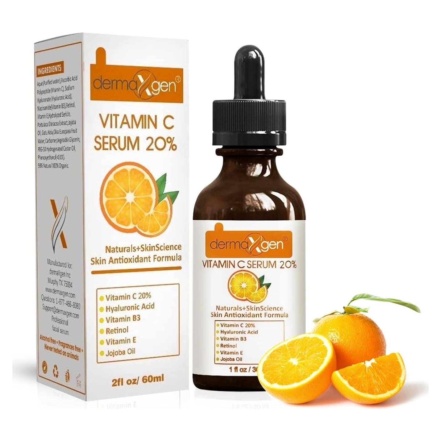 Suero Facial Vitamina C 20% Dermaxgen 30 ml - Antiarrugas